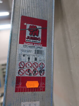 Stige 6 trin JUMBO SUPER PROFF 1,45m