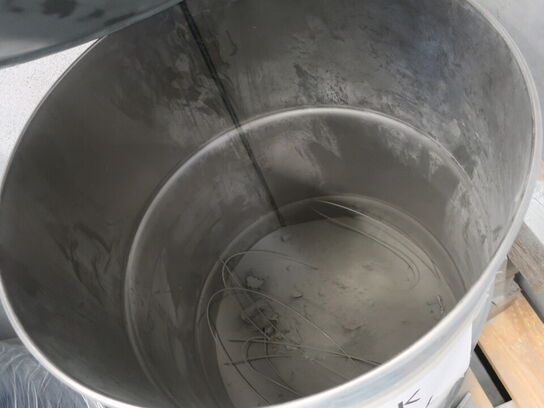 1 tromle m. zinkaffald