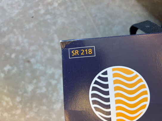 Taske m. SUNDSTRÖM SR200 åndedrætsværn & SR218 filtre