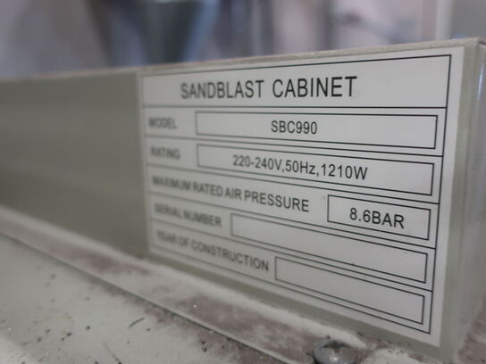 Sandblæsekabine SBC990