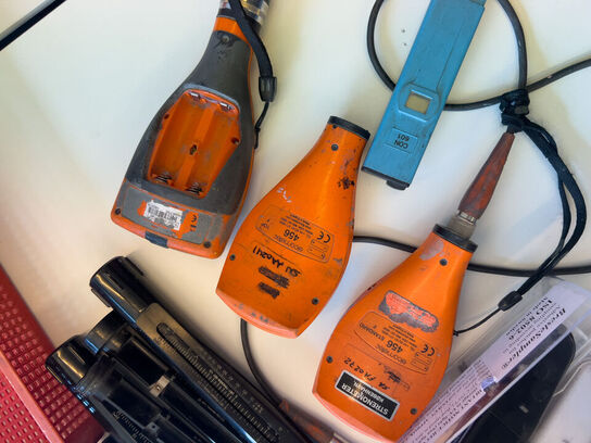 Forsk. måleværktøjer bl.a. ELCOMETER