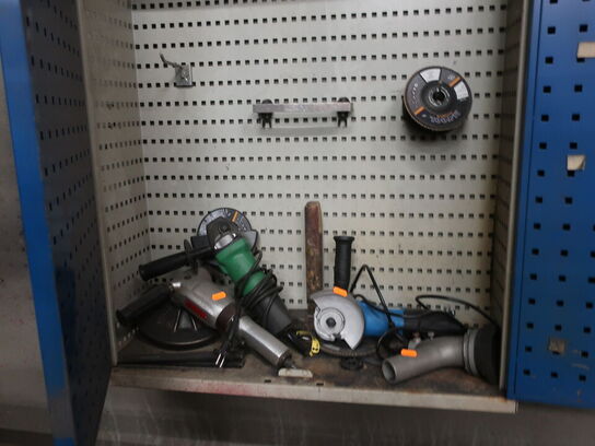 "Tøm skabet" - Vinkelslibere m.v. (se billeder)