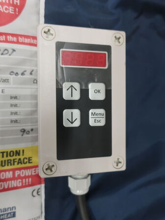 6 stk. KUHLMANN varmetæpper 0-90 grader