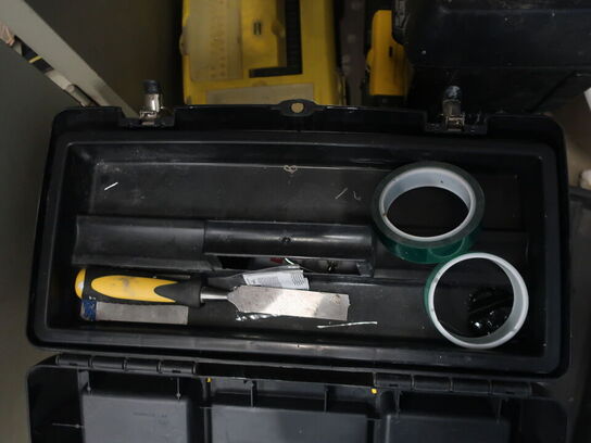 5 stk. STANLEY værktøjskasser inkl. indhold