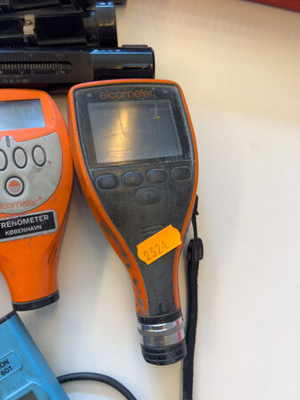 Forsk. måleværktøjer bl.a. ELCOMETER