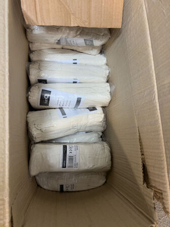 Handsker & beskyttelsesdragter (se billeder)