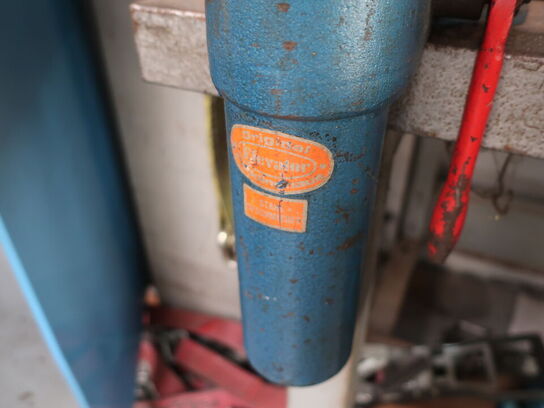 Filebænk m. skruestik m. PEDDINGTON løfter samt indhold