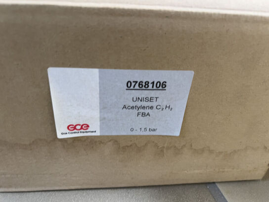Regulator GCE UNISET Acelytene 0-1,5 bar (0768106)