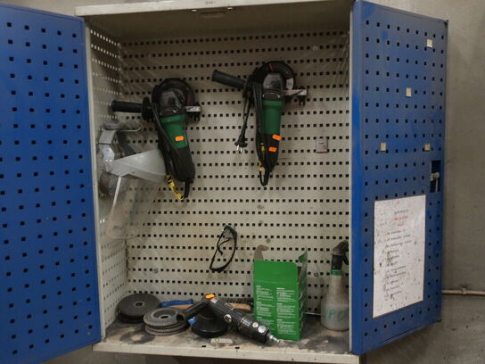 "Tøm skabet" - Vinkelslibere m.v. (se billeder)