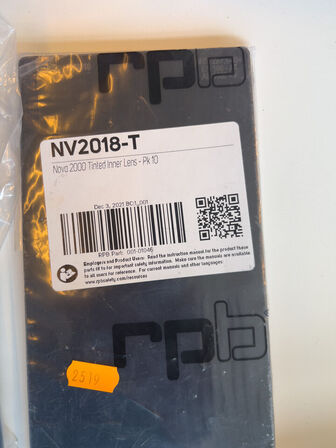 Glas til svejsehjelme RBP