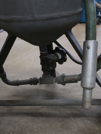 Sandblæser (mærke og model ukendt)