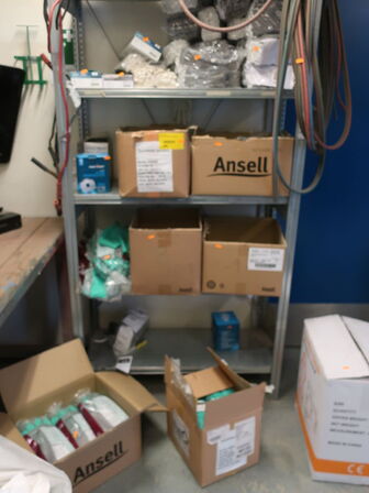 Arbejdshandsker m.v. (se billeder)