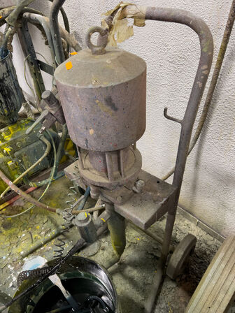 Sprøjteanlæg (mærke og model ukendt)