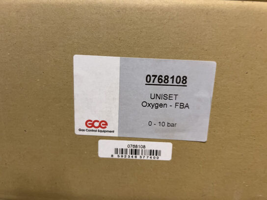 Regulator GCE UNISET Oxygen 0-10 bar (0768108)