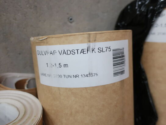 Gulvpap & plastspande