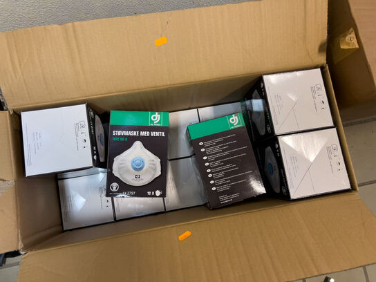 15 ks. (á 12 stk.) støvmasker DJ TOOLS FFP2 NR D