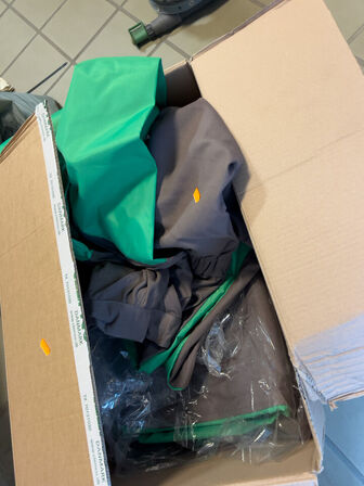 3 beskyttelsesdragter str. XXL (ubrugte)