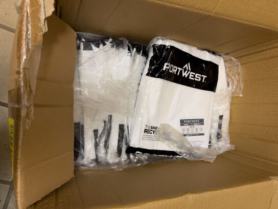 Handsker & beskyttelsesdragter (se billeder)