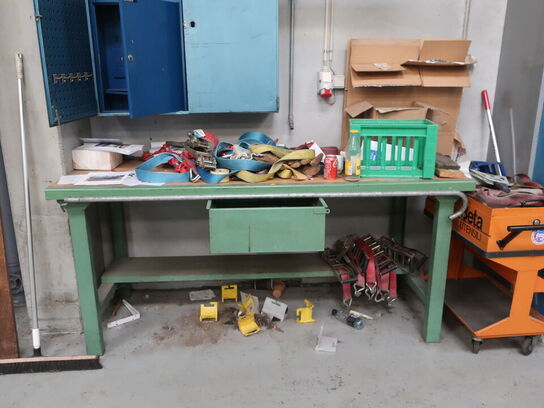 Værktøjsbord BETA UTENSILI TANK C25 inkl. indhold