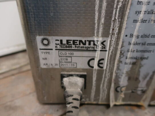 Ultralydsrenser CLEENTEK CLD 100