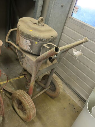 Sprøjtemaleanlæg (mærke & model ukendt)