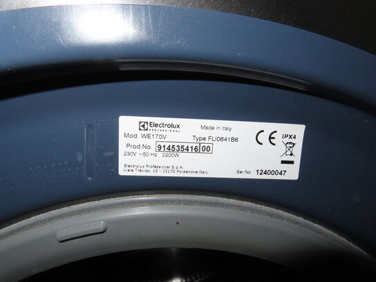 Vaskemaskine, ELECTROLUX WE170V