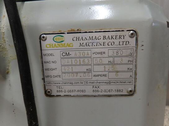 Bolleruller og dejdeler, CHANMAG CM-A30A