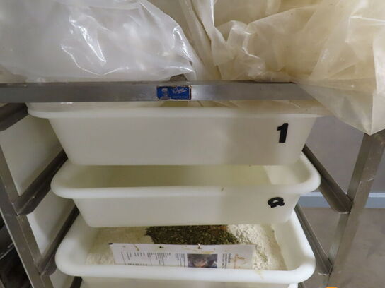 3 stk. stikvogne med indhold