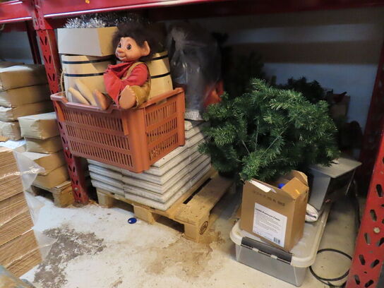 Pallereol med indhold