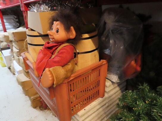 Pallereol med indhold