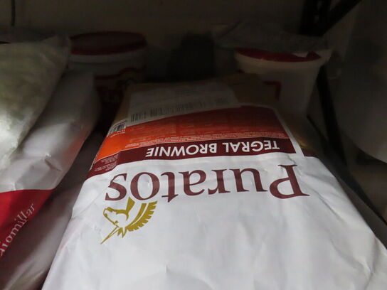 Pallereol med indhold