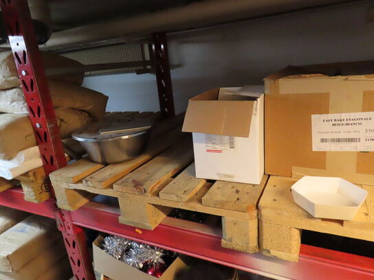 Pallereol med indhold