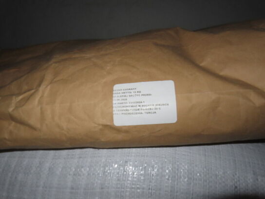 Pallereol med indhold