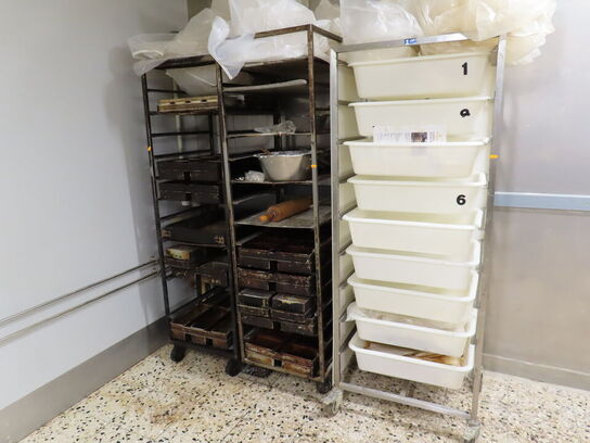 3 stk. stikvogne med indhold