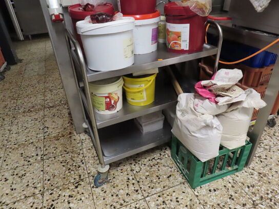 Arbejdsbord med indhold