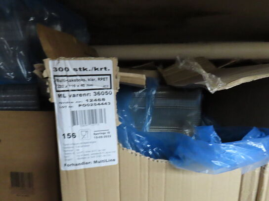 Pallereol med indhold