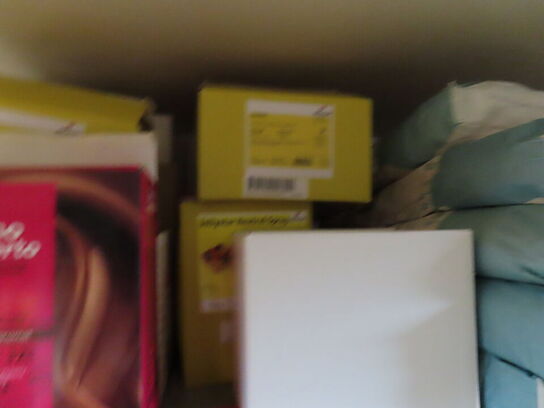 Pallereol med indhold