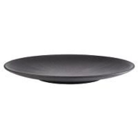 10 stk. Fad melamin sort diam 330 x H35 mm Nero