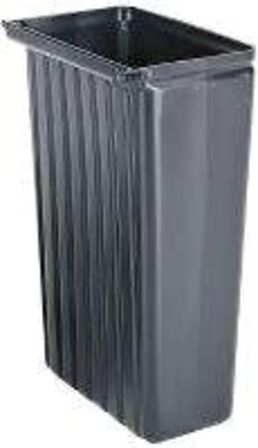 3 stk. Affaldsspand 30 ltr u/låg BC340KD sort Cambro