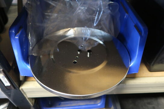 5 stk. Stainless steel lid no.10 reservedel til 242192