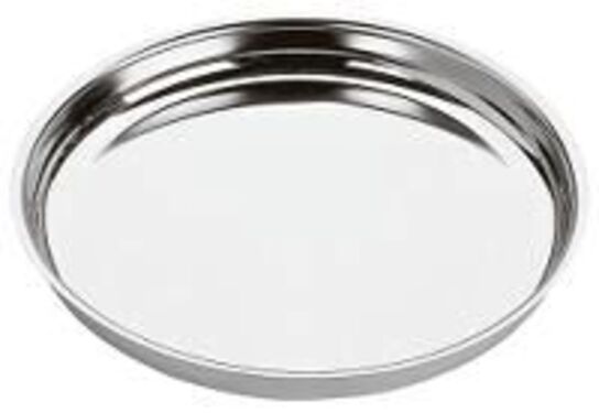 1 stk. Skaldyrsfad rustfri stål 450 x H40 mm