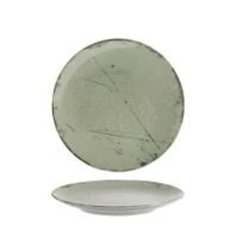 20 stk. Tallerken coupe grøn 203 mm Stone
