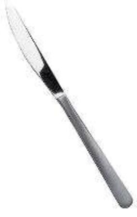 61 stk. Bordkniv Elegance skaft børstet L228 mm