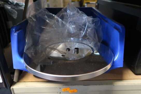 5 stk. Stainless steel lid no.10 reservedel til 242192