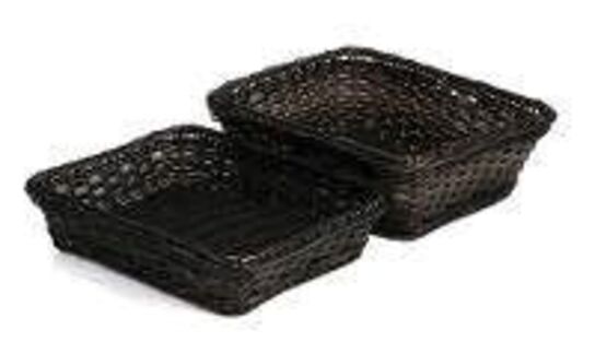 12 stk. Brødkurv plast 1/2GN B325 x D265 x H65mm