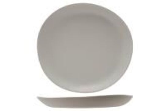 36 stk. Tallerken melamin sand 200 mm Kupo