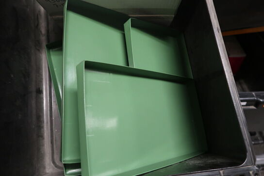 9 stk. Teflon bakke grøn B305 x D170 x H25 mm Merrychef  E4