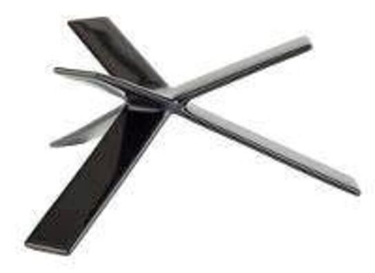 4 stk. Opsats buffet STAR sort H80 mm lille