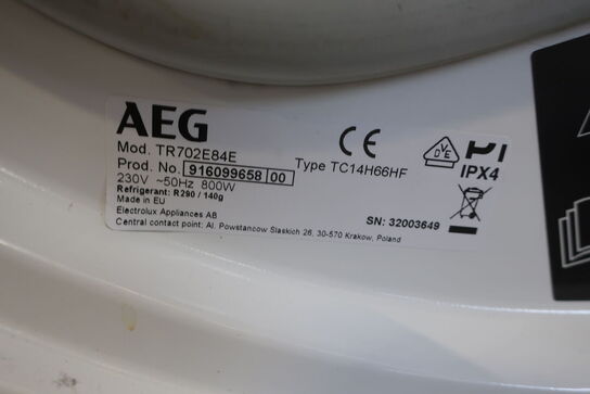 Tørretumbler AEG 7000 Serie