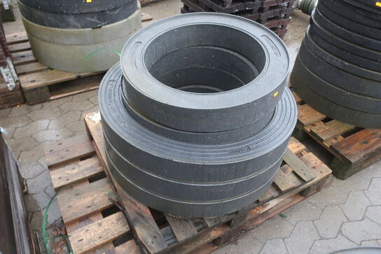 Diverse pakninger til kloakbrønde